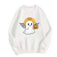 thumbnail image 4 of Neewe Halloween Sweatshirts for Women Hoodies Oversized Crewneck Tops Sweaters Comfy Fall Winter Outfits Clothes 2025 Fashion, 4 of 4