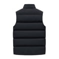 thumbnail image 3 of Chaleco de hombre Otoño e Invierno Deportes Ocio Cuello Algodón Engrosado Chaleco de algodón Chaqueta de hombre Sin mangas Moda, 3 of 5