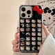 thumbnail image 2 of Sanrio-funda de teléfono con pantalla completa de Hello Kitty, carcasa negra con lazo para iPhone 15, 14, 12, 13, 11 Pro Max, XR, XS MAX, 7, 8 PLUS, MINI Y2K, dibujos animados, 2 of 5