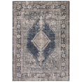 thumbnail image 1 of Oregon Bijar Blue/Grey Polypropylene Rug 6'7" x 9'6", 1 of 7