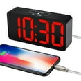 thumbnail image 2 of DreamSky DS312 Digital Compact and Streamlined Digital Alarm Clock, Touch Style Snooze, 2 of 7