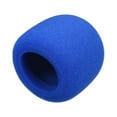 thumbnail image 1 of Funda de espuma azul tipo bola gruesa para micrófono de auriculares Uxcell, 1 of 5