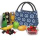 thumbnail image 3 of Fotbe Navy Nautical Bolsa Térmica Portátil con Estampado, Bolsa de Entrega de Alimentos Aislada, Bolsa Reutilizable de Gran Capacidad para Comidas y Supermercado, 3 of 6