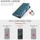 thumbnail image 2 of ZHAOCHENG Funda para Samsung Galaxy S21 5g de piel sintética premium con cierre magnético tipo cartera (6,2 pulgadas) - Azul y verde, 2 of 5