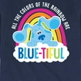 thumbnail image 3 of Blue Clues & You! - All The Colors Of The Rainbow Are Blue-tiful - Toddler And Youth Long Sleeve Graphic T-Shirt, 3 of 5