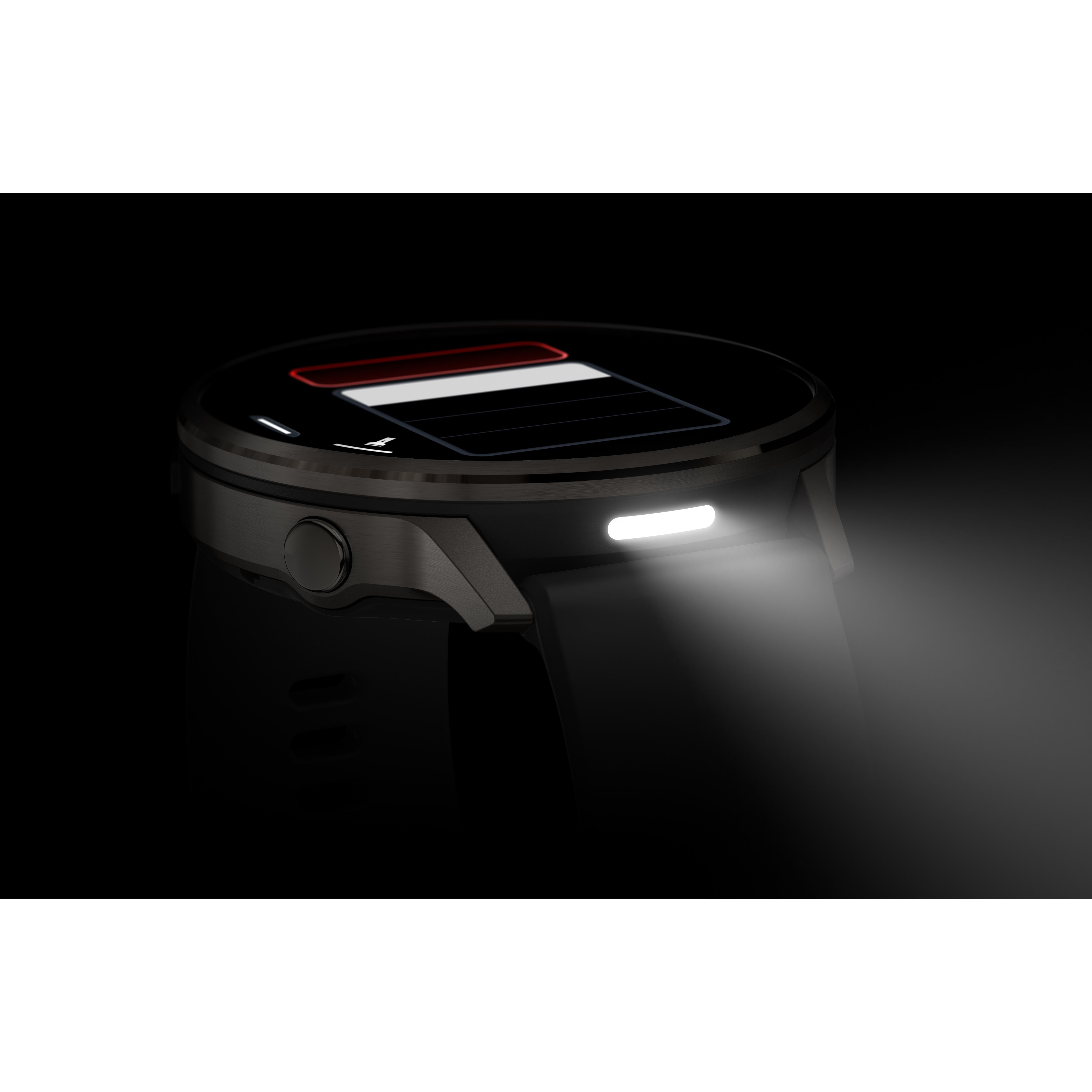 Garmin Venu 4 GPS Smartwatch - 45mm Slate with Black Silicone Band and Brown Leather Band