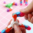 thumbnail image 5 of Casse-tête Serpent Jouet Fidget Snap Click Nouvelle Sensation ADHD, 5 of 5