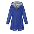 thumbnail image 6 of Zecgelong Kids Rain Jacket Hooded Windbreaker Lightweight Outdoor Coat For Girls Toddler Youth, 6 of 7