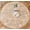 Circles, variant on Oval Fitted Tablecloth with Flannel Backing Elastic Table Cloth Waterproof Oil-Proof Plastic Table Cover Best for 68" x 48"