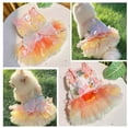 thumbnail image 6 of Dog Dress with Wings,Summer Pet Butterfly Dress,Lace Princess Skirt Tutu Dress for Puppy Small Medium Dog Girl XL, 6 of 6
