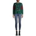 thumbnail image 2 of EV1 from Ellen DeGeneres Women’s Starlight Mockneck Sweater, 2 of 6