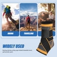 thumbnail image 4 of Meileang Ankle Brace Sprained Ankle Compression Sleeve Adjustable Foot Wrap Support for Plantar Fasciitis Relief Tendonitis Arthritis, 4 of 8