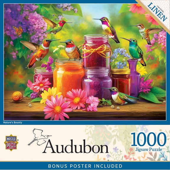 MasterPieces 1000 Piece Jigsaw Puzzle for Adults - Nature's Bounty - 19.25"x26.75"