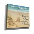 thumbnail image 2 of Epic Graffiti 'Sandcastle' by Pam Britton, Canvas Wall Art, 30"x26", 2 of 2