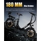 thumbnail image 4 of SUNTIBYE SE1 Bicicleta Eléctrica de Montaña Plegable para Adultos, Motor de 1000W, 28MPH, Batería de 48V 15Ah, E Bike de Llanta Ancha de 20", UL2849, Negro, 4 of 6
