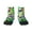 2 Black-2, variant on Colorful Tie Dye Stained Glass Pattern Quarter Crew Socks,Toe Seamed Ankle Socks,Cotton Cushioned Breathable Athletic Crew Sports Socks