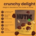 thumbnail image 2 of Nutic Dark Chocolate Peanut Clusters - 5LB, Decadent Snacking & Gift-Ready Treats, Chocolate-Covered Nuts Delight, Made in the USA - (Pack of 1), 2 of 7