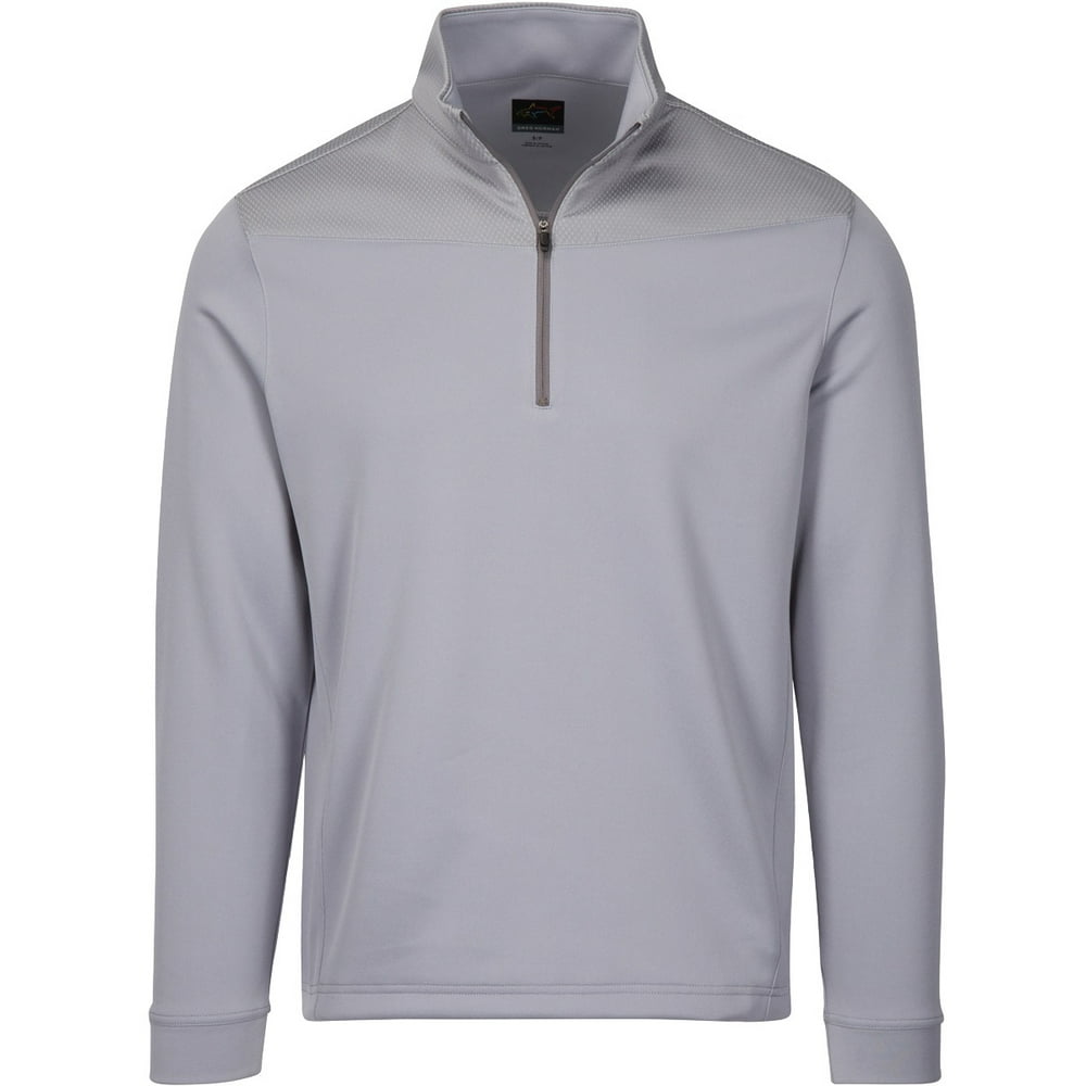 Greg Norman - GREG NORMAN TEXTURED 1/4 ZIP MOCK PULLOVER MENS GOLF-NEW ...