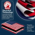 thumbnail image 2 of Anley Rip-Proof Drapeau Américain des États-Unis à Double Face 3 Plis 3 X 5 Pieds - les Drapeaux des États-Unis les Plus Résistants et les Plus Durables 3 X 5 Pi, 2 of 7