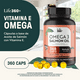 thumbnail image 5 of OMEGA 3 Aceite de Salmon Life360+ 360 cápsulas con Vitamina E. Life 360+ 360 capsulas con DHA y EPA, reforzado con Vitamina E, 5 of 7