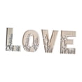 thumbnail image 2 of Estatua con letras en inglés, obra de arte, escultura, decoración del hogar, artesanía, adorno de mesa novedoso Adorno de AMOR, 2 of 8