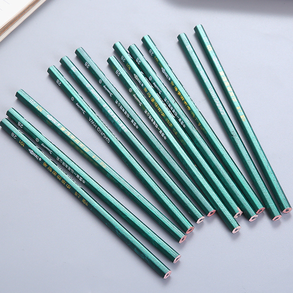 Flm 10pcs 2h 3h 2b 3b 4b 5b 6b Hb Drawing Pencil Students Painting Sketch Stationery Walmart Com