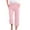 Pink C, variant on Plus Size Capris for Women Fashion Solid Color Casual Elastic Waist Drawstring Cropped Pants Summer Loose Straight Leg Capri Pants for Women with Pocket Pink C S
