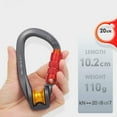 thumbnail image 3 of Carabiner Climbing Climbing Buckle Parachute Carabiner Outdoor Equipment - automatic, 3 of 10