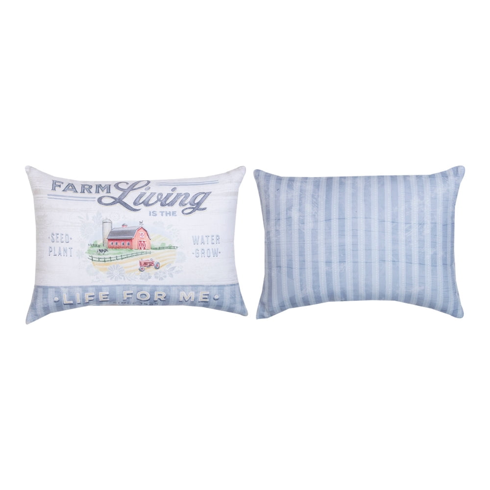 Farmhouse Living Climaweave Pillow 18"X13" Indoor/Outdoor