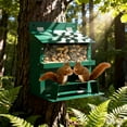 thumbnail image 5 of Product Category Automatic Feeders Squirrel Table Metal Feeder for Outdoor Nature Observation and Patio Use, 5 of 7