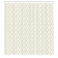 thumbnail image 2 of Ambesonne Scottie Dog Shower Curtain, Animal Tiling Pattern, 69"Wx70"L, Off White and Dust, 2 of 4