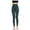 Green, variant on Women Casual Stretchy Tight Push Up Yoga Leggings Soft Breathable Sport Running Workout Pants