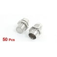 thumbnail image 2 of 50pcs Silver Tone Replacement  Lamp Holder for 5mm Light-emitting Diode, 2 of 3