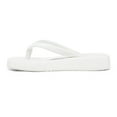 thumbnail image 2 of Dream Pairs Women Flip Flops Platform Thong Sandals Comfortable Beach Casual Indoor Outdoor Walking Summer Shoes SDFF2210W WHITE/PU Size 12, 2 of 6