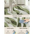 thumbnail image 5 of Sage Green Ripple Area Rug for Bedroom 2.7x5 Ft Abstract Gradient Watercolor Modern Super Soft fuzzy Throw Rug Non-Slip Fluffy Plush Indoor Floor Carpet for Living Room Nursery Home Decor, 5 of 8