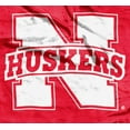 thumbnail image 3 of Nebraska NCAA Huskers 50x60 School Spirit Royal Plush Raschel Throw Blanket, 3 of 5