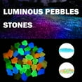 thumbnail image 3 of Willstar 300Pcs Garden Decor Luminous Stones Glow In Dark Decorative Pebbles Outdoor Fish Tank Decoration Pebble Rocks Fish Tank, 3 of 11
