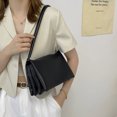 thumbnail image 3 of Bolsa Retro Mujeres Multi Capa Suave PU Hombro Axilas Bolso Tote Bolso (Negro) JShteea Para Estrenar, 3 of 9