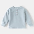 thumbnail image 2 of felwors Toddler Boys Henley Shirts Long Sleeve Tshirt for Kids (3-4 Years), 2 of 7