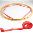 thumbnail image 3 of PVC Bicycle Inner Tube Tyre Mountain Bike Protection Pad Liner Bike Tire Rim Tape(Red 20in),, 3 of 5