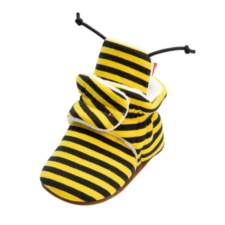 

kpoplk Toddler Walking Shoes Baby Girls Boys Soft Booties Snow Boots Warm Shoes Infant Toddler Warming Toddler Boy Sneaker(Yellow)