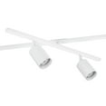 thumbnail image 3 of Globe Electric 64" Minimalist 6-Light Matte White Track Light Swivel Bars Pivoting Track Heads, 3 of 8