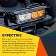 thumbnail image 4 of NanoFlare 4" 4W Red LED Surface Mount Police Grill Strobe Warning Light [SAE Class 1] [Sync-able Modes] 12V Rectangle Grille Flashing Emergency Fire Light for EMS Responder Firefighter Vehicle Car, 4 of 4