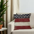 thumbnail image 4 of 4th of July PALIFEUR Pillow Covers, Indeoendence Day Throw Pillow Covers, 18 x 18 Inch Patriots Pillow Cover for Sofa Bedroom Coffice, Decorative Pillow Case, 4 of 6