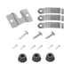 thumbnail image 3 of Kits de montaje de dardos Pieza de repuesto de acero inoxidable para colgar dardos en el soporte de pared Estilo C, 3 of 9