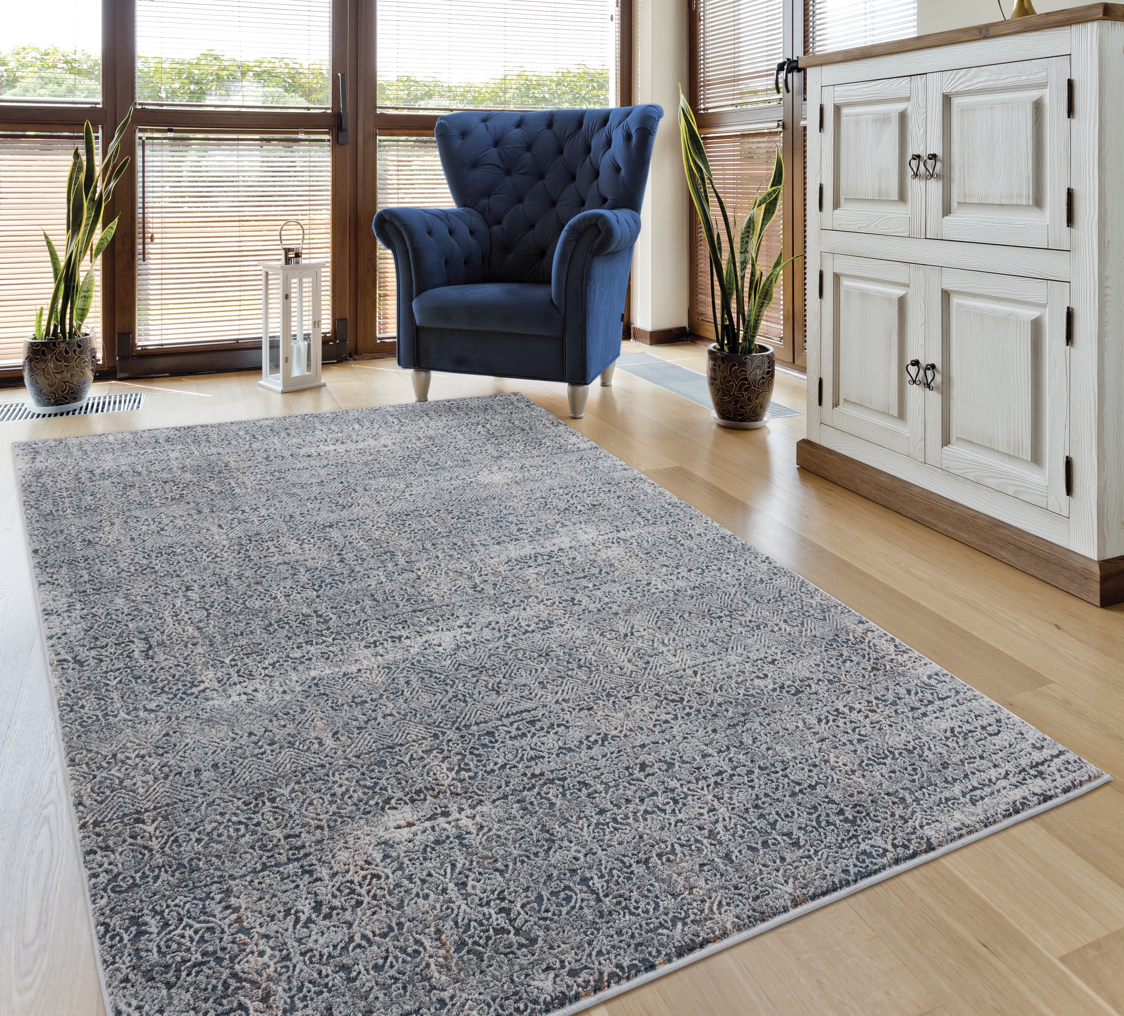 United Weavers Rushmore Eisenhower Modern Abstract Runner Rug, Multi, 2'7" x 7'2"