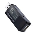 thumbnail image 2 of Detector de carga de voltaje de corriente USB Voltímetro de corriente de energía móvil Amperímetro Probador de cargador USB de voltaje Speravity DZ4628-00, 2 of 2