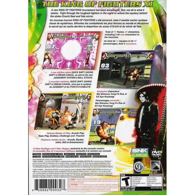 The King Of Fighters XI - PlayStation 2 - Walmart.com