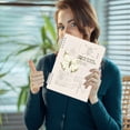 thumbnail image 7 of Solivara Butterfly Themed Notebook Retro For Women Home Office Use(Light Yellow,20.3*14cm), 7 of 7