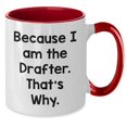 thumbnail image 2 of Amangny Drafter Gifts from Friends - Funny Two Tone Coffee Mug Quote Birthday, 2 of 5